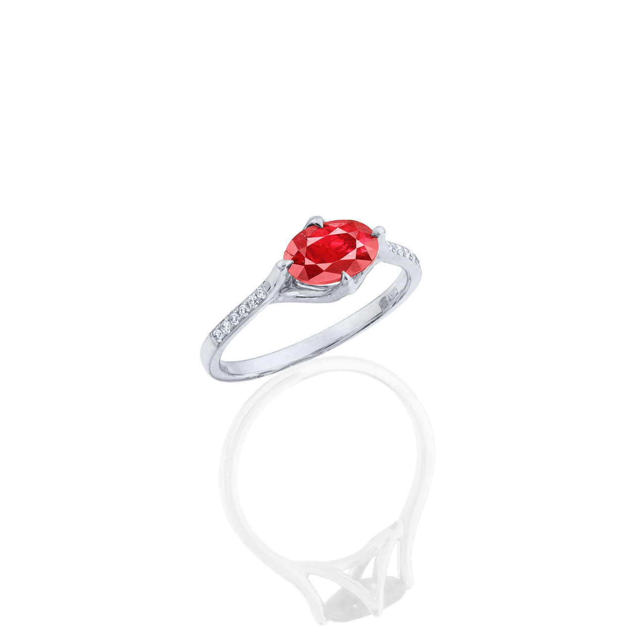 1.01 克拉 紅寶戒 Ruby Ring
