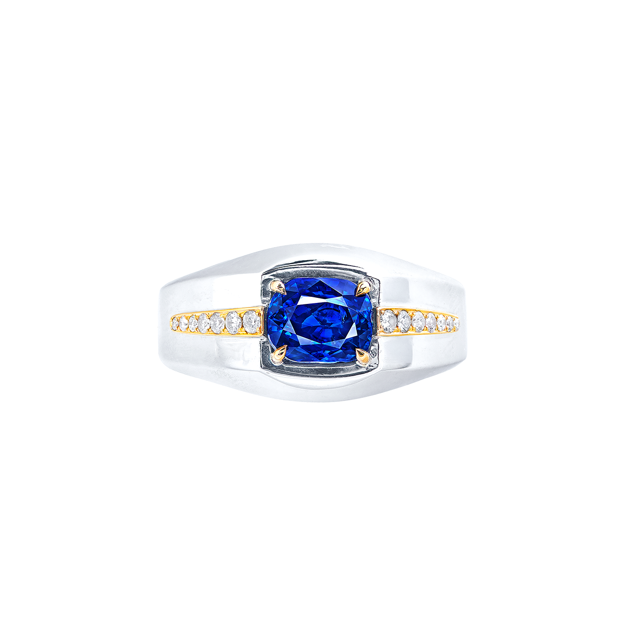 3.56克拉 藍寶石男戒
Blue Sapphire Ring for Man