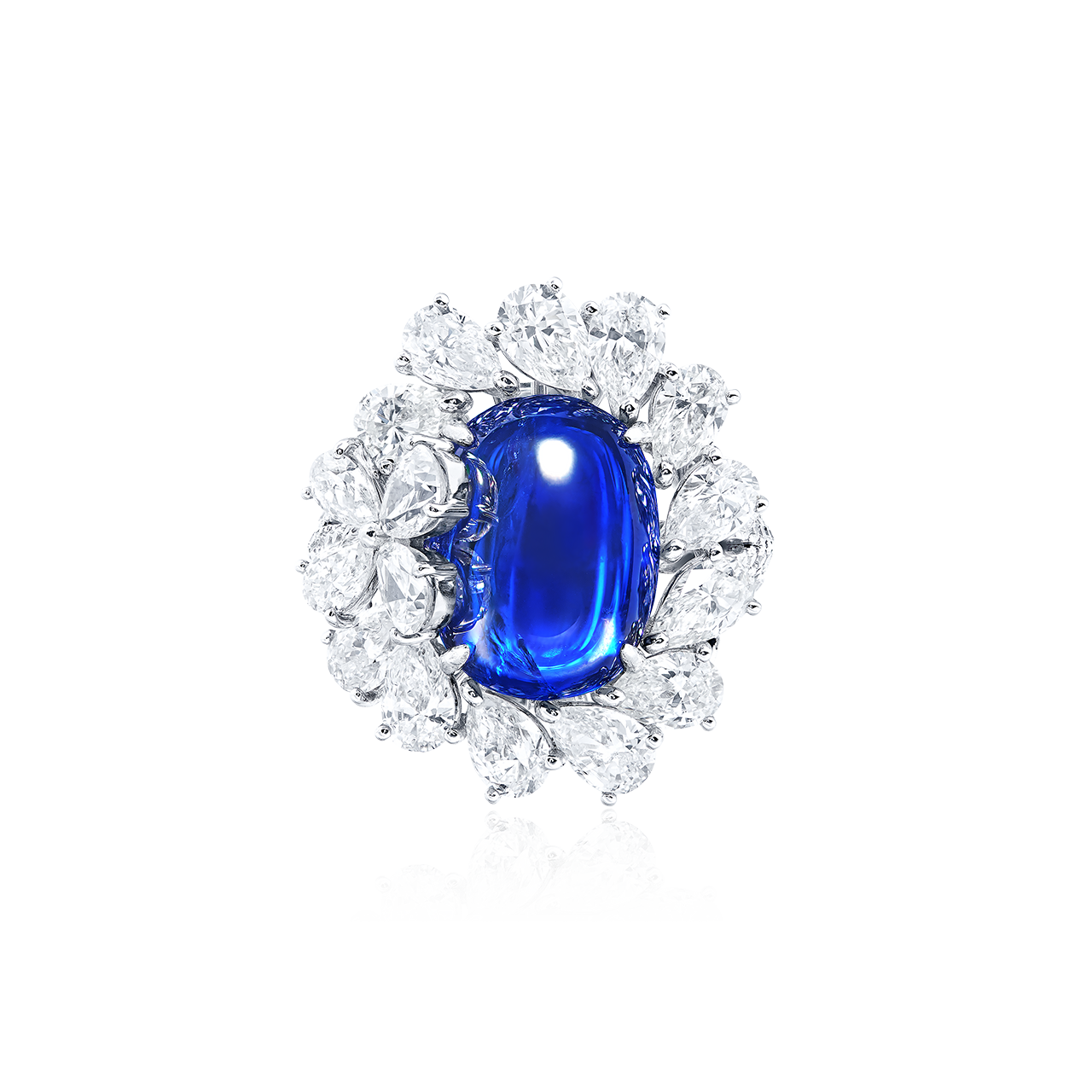 10.16克拉 緬甸天然無燒皇家藍藍寶鑽石戒
BURMA ROYAL BLUE SAPPHIRE
 AND DIAMOND RING