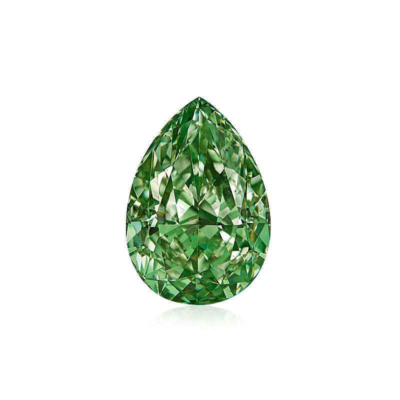 GIA 綠鑽裸石 2.52 克拉