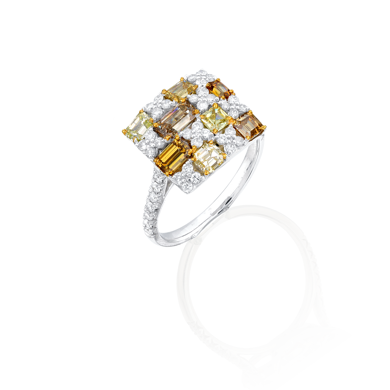 1.82克拉 彩鑽戒 Colored Diamond Ring
